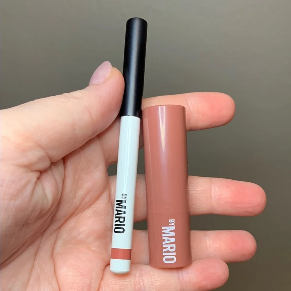 Makeup by Mario Lip and Liner Set in Rosewood Glow - NIB